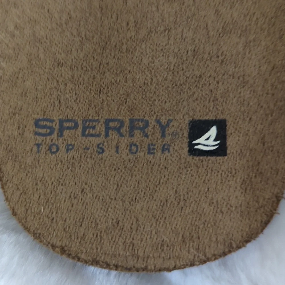 Sperry Tan Flip Flops